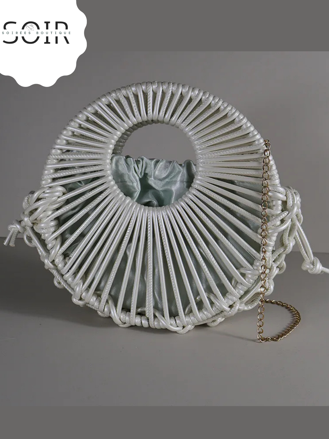The Ronde Affair Weaved Bag