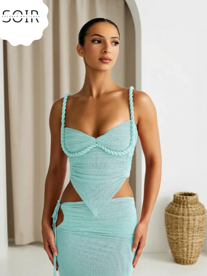 The Azure Allure Co-Ord Set