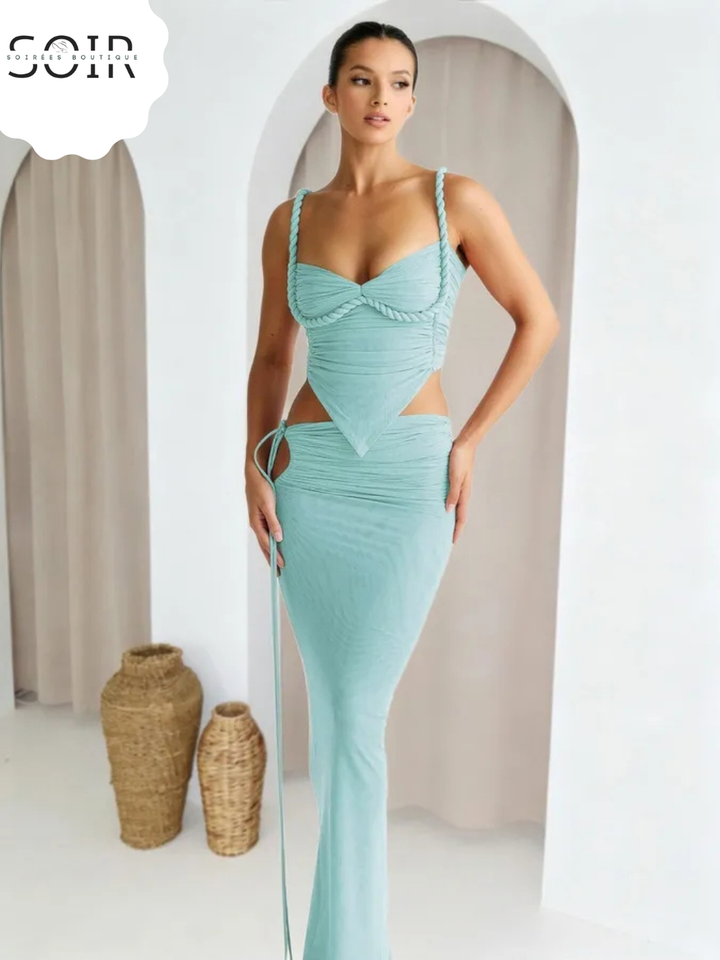 The Azure Allure Co-Ord Set